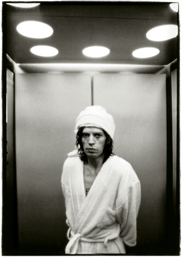 Mick Jagger - Backstage