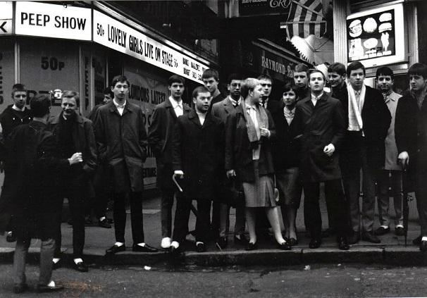 Mods meet in London's West End