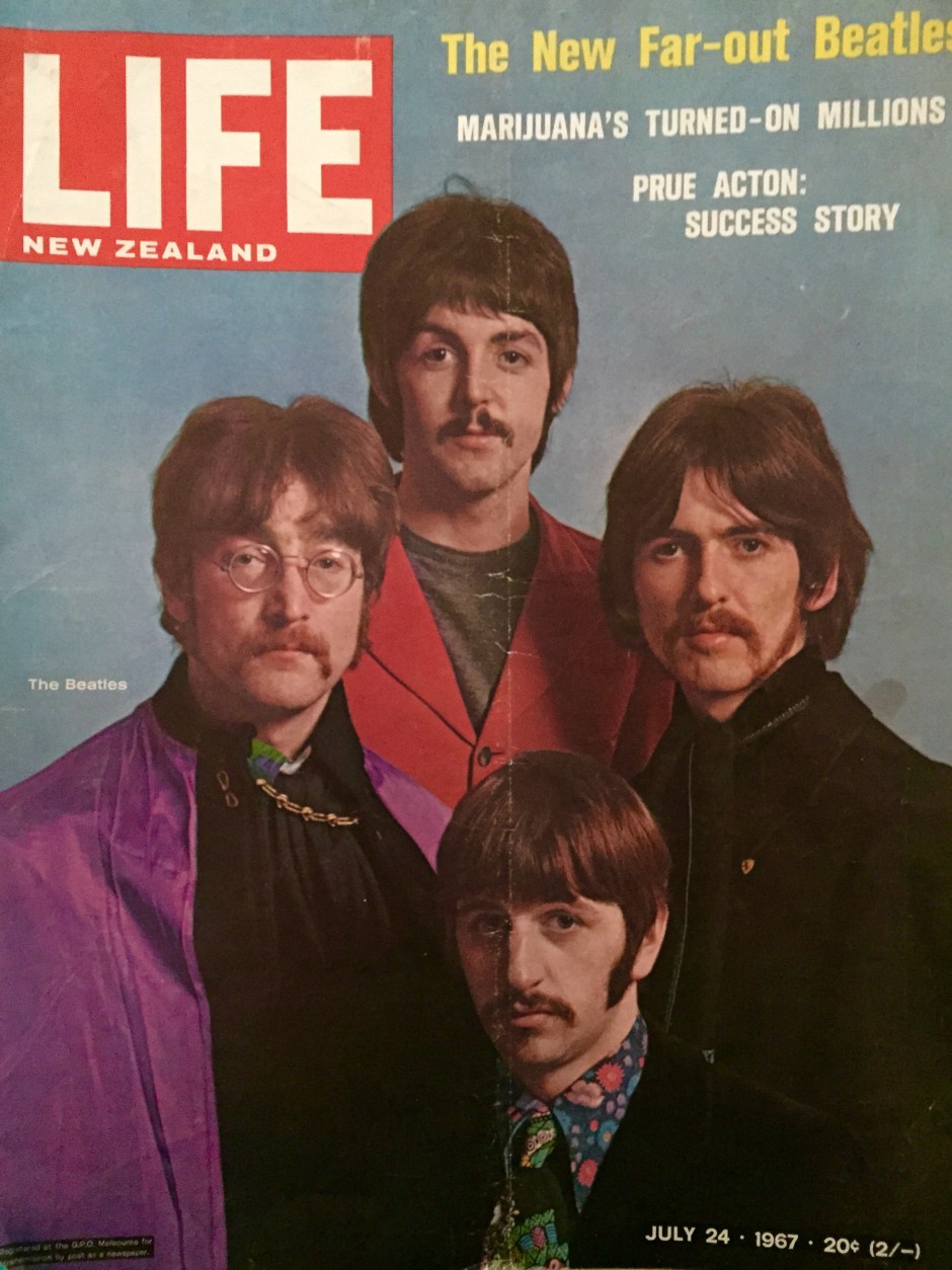 The New Far-Out Beatles - LIFE Magazine (NZ) cover, July 1967