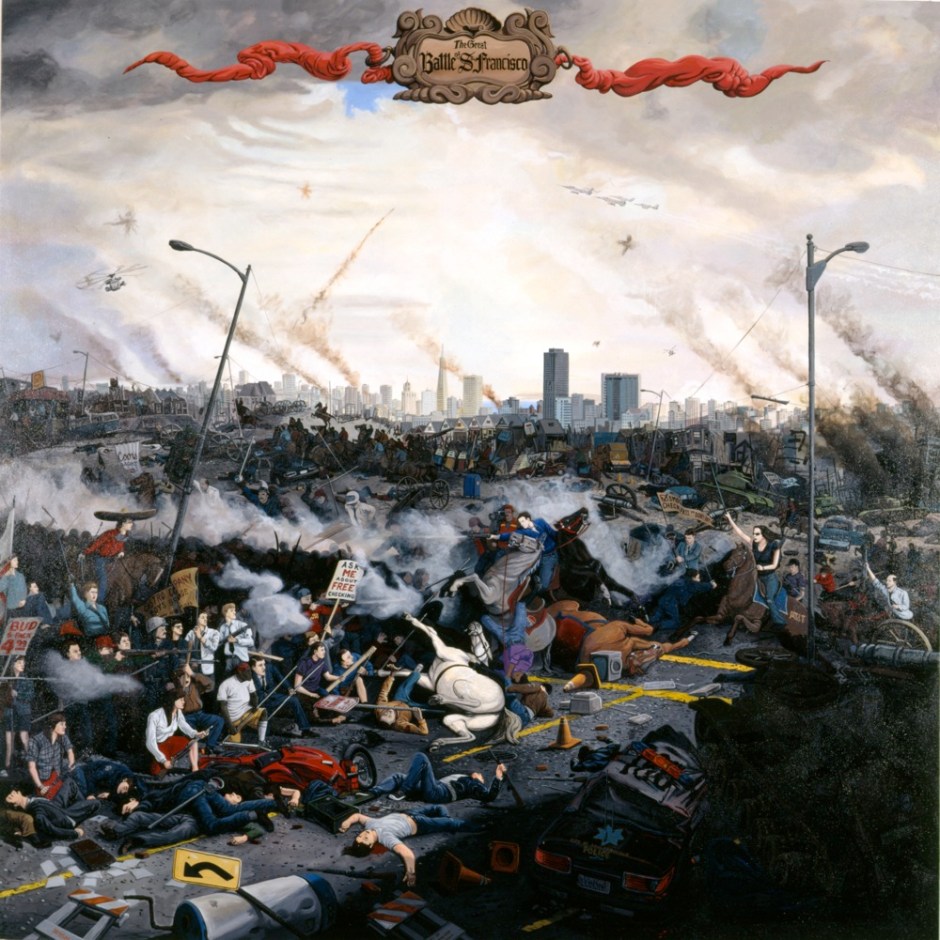 Sandow Birk - Battle of San Francisco