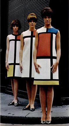YSL Colour Block Dress 1965